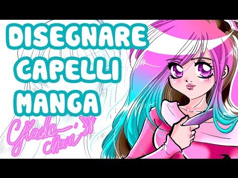 Come Disegnare I Capelli In Stile Manga Tutorial Youtube