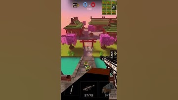 getting chased by the walking deadpt4 #vulcron #pixelstrike3d #pixelgun