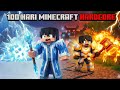 100 HARI JADI ICE MAGE DAN PALADIN TERKUAT DI MINECRAFT HARDCORE