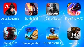 Apex Legends Mobile,Battlefield Mobile,Cod Mobile,Free Fire Max,Standoff 2,Sausage Man,Pubg Mobile screenshot 4