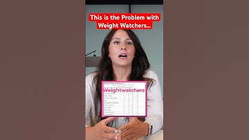 THIS is the problem with WeightWatchers…