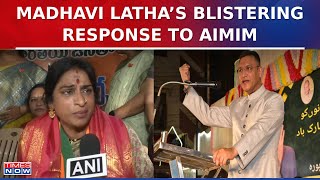 Madhavi Latha Unleashes Fury On AIMIM MP As Police Denies Permission To Ram Navami Sobha Yatra