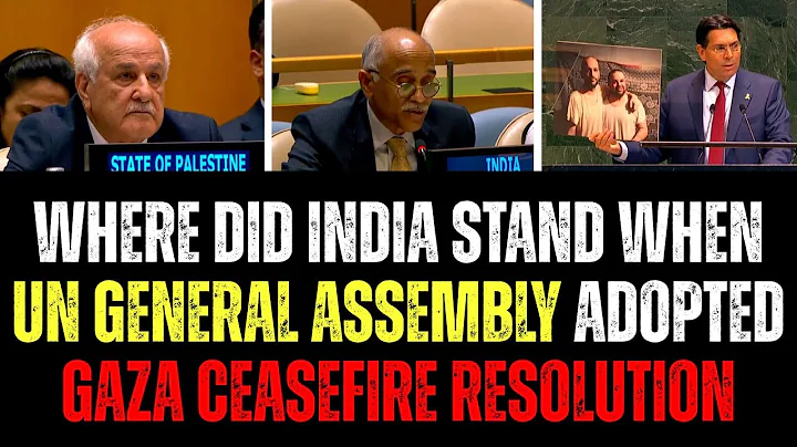 Where India Stood When UN General Assembly Adopted Gaza Ceasefire Resolution
