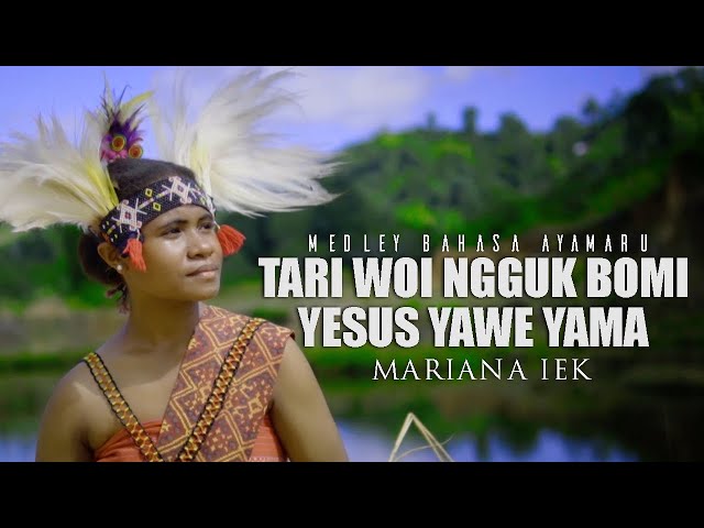 #lagurohanikristen #papua #medley #BahasaAyamaru || TARI WOI NGGUK BOMI &  YESUS YAWE YAMA || OMV class=