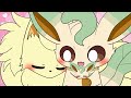 リーフィア×キュウコンのスーパーラブラブタッグ結成！！【ポケモンSV・アニメ】