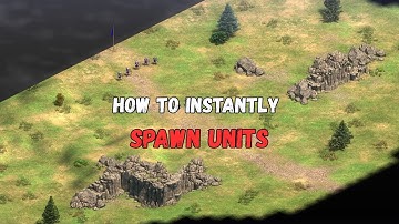 How To Instantly Spawn Units In AoE2