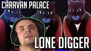 Caravan Palace - Lone Digger // Live Drum Cover by RealBigTinyTimTim