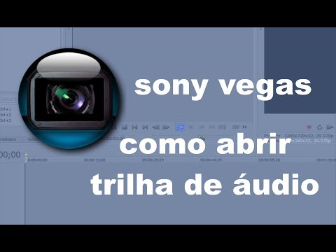 Sony Vegas inserir trilha audio