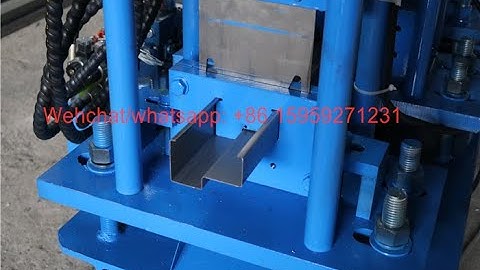China Metal Door Frame Roll Forming Machine Manufacturer