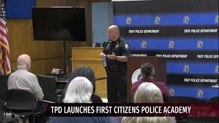 Citizen's Academy - TROY TrojanVision News