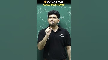 🔥Super Hacks For Calculations | Physical Chemistry | Physics 💯#shorts #tips #jee #neet
