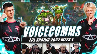 WANNA SIT ON YOUR DAISY! | LCL 2022 Spring Week 1 | UOL Voicecomms