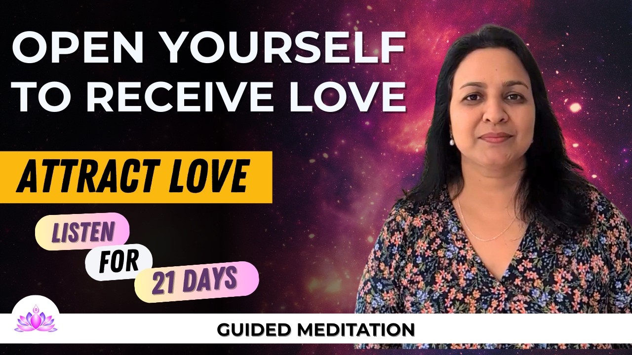 Open Your Heart to Love | Guided Meditation to Heal Emotional Pain ...