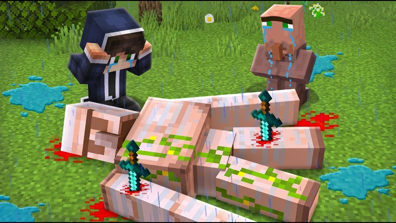 Tužna priča o Golemu u Minecraftu..