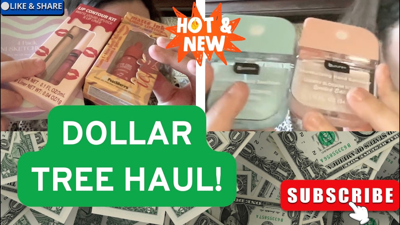 Покупки в Dollar Tree! Новые коллекции косметики и пополнение запасов любимых товаров!