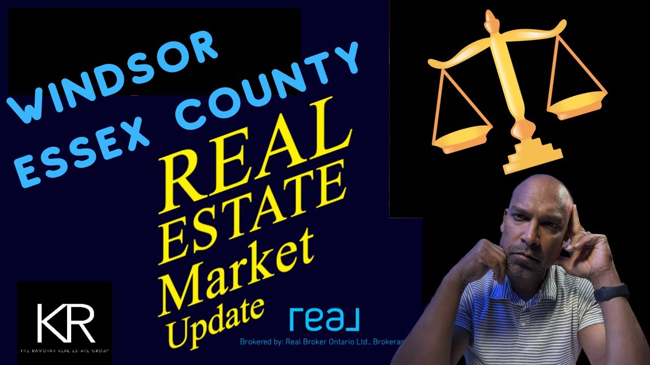 Windsor Ontario Real Estate Market Update by Kris Ramotar l September 1