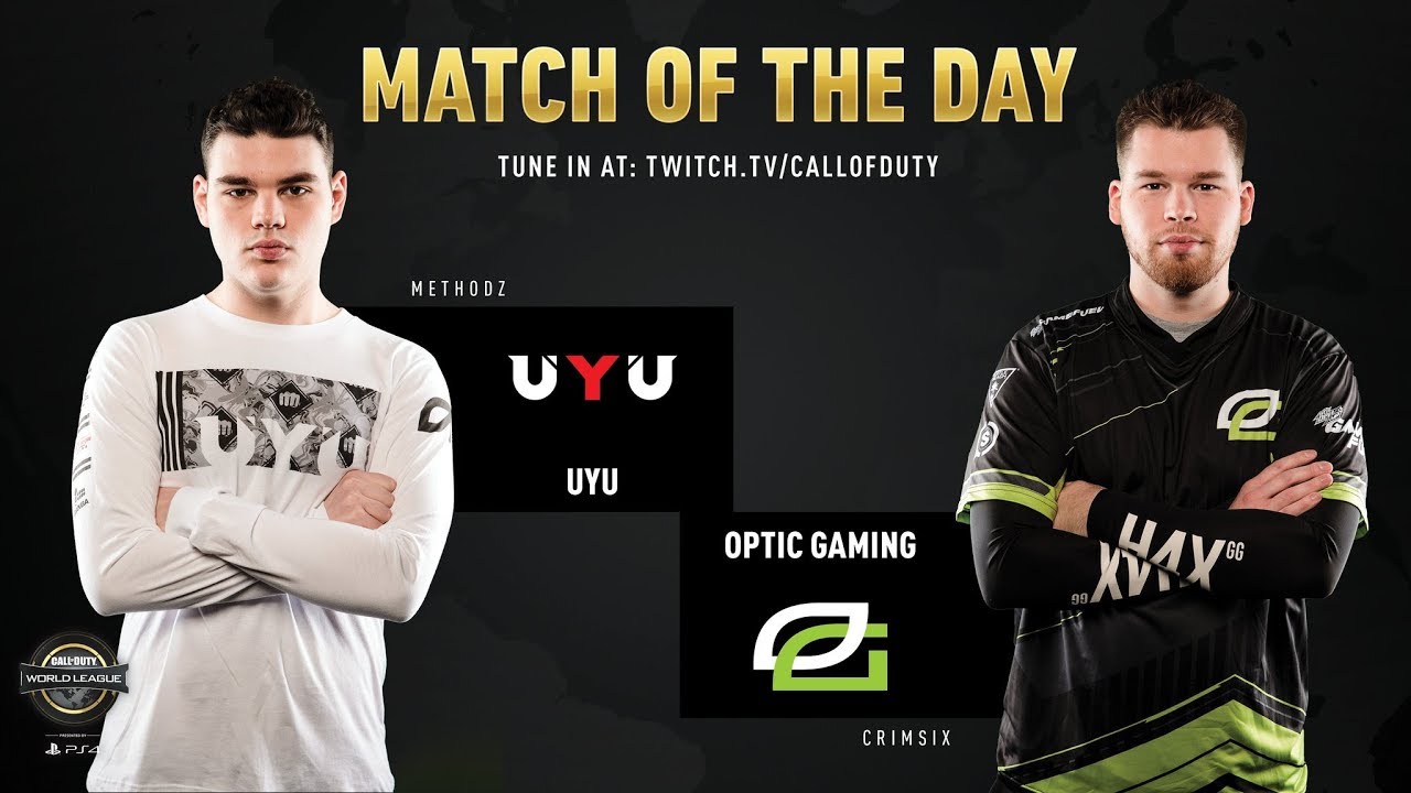 UYU vs OpTic Gaming | CWL Pro League 2019 | Division A | Week 1 | Day 2
