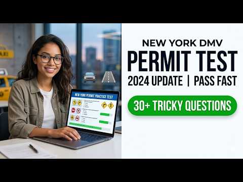 How To Pass The 2026 New York DMV NY Permit Test First Try - YouTube
