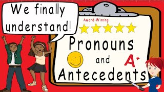 Pronouns and Antecedents | What is a Pronoun and Antecedent? | Award Winning Teaching Video