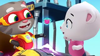 Unlocking New Friend Talking Angela - Talking Tom Hero Dash Gameplay (iOS, Android) screenshot 4