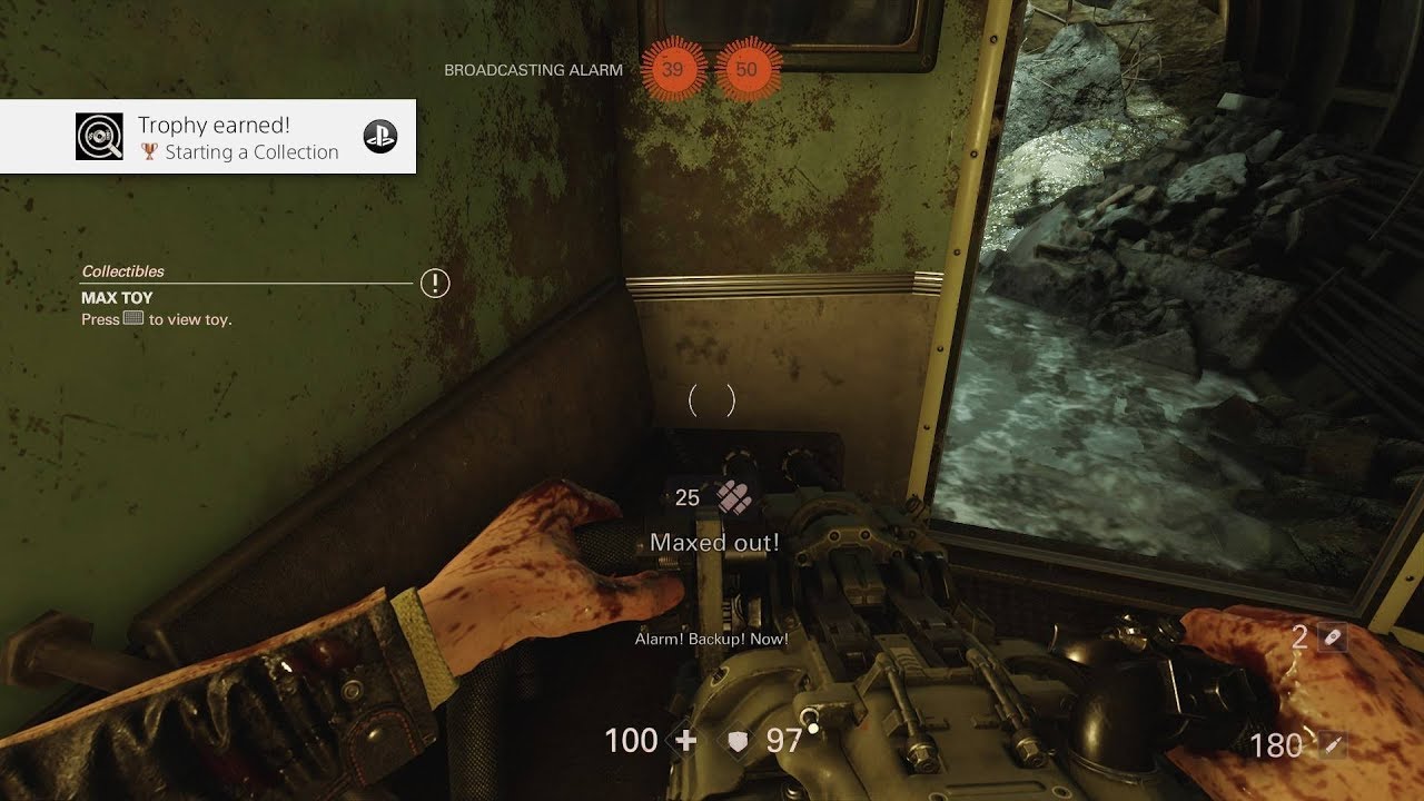 Wolfenstein 2  Starting a Collection Trophy Guide