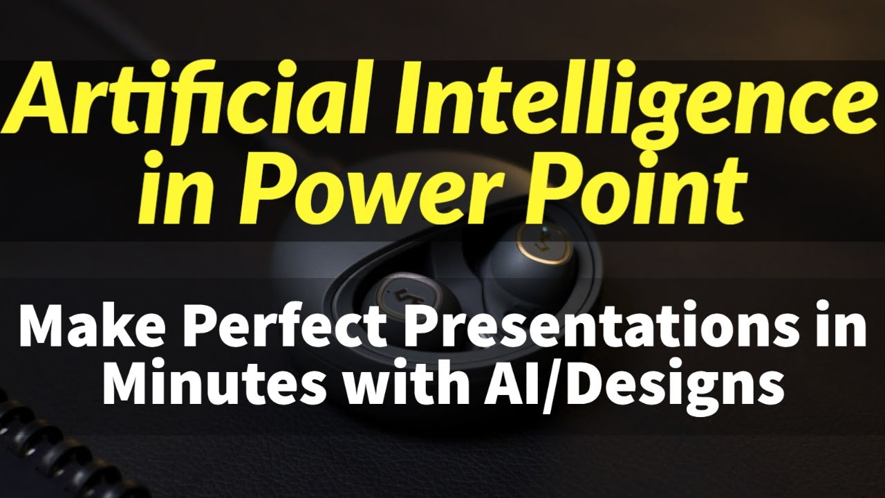 ai for making powerpoint presentations