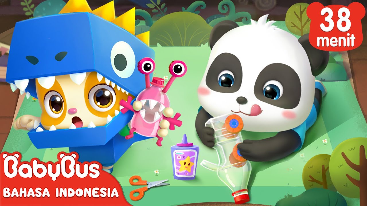 Ayo Kita Menghemat Air Dan Tisu Bersama | Lagu Anak | Kartun Anak | BabyBus Bahasa Indonesia