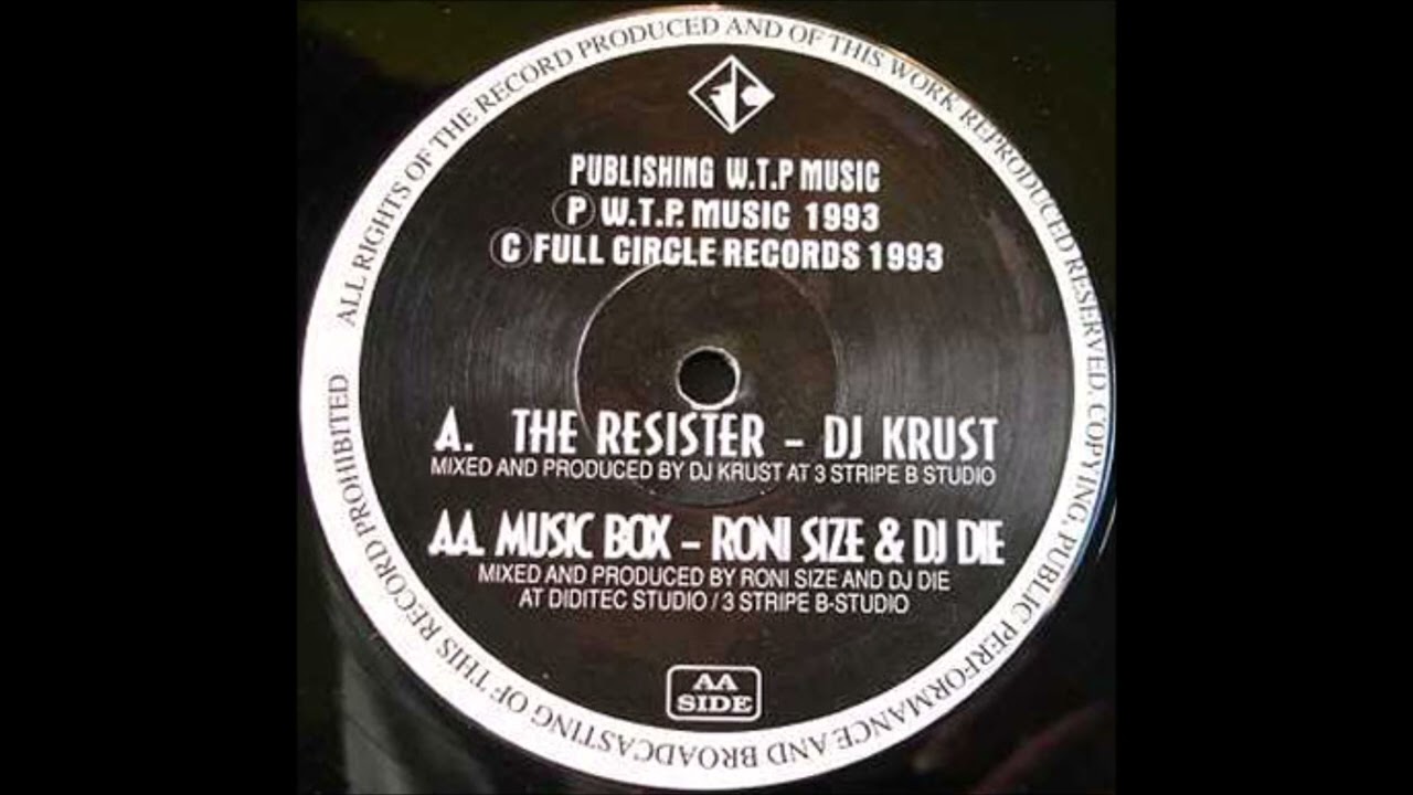 洋楽 Roni Size Compiled MUSIC BOX Roni Size & DJ Die - Music Box (1993) - YouTube