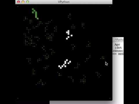 vpython brownian