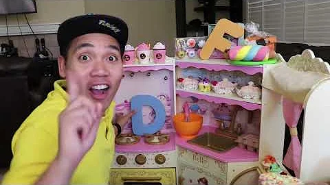 ABC Song | Emma Pretend Play Learning Alphabet w/ Toys & Nursery Rhyme Songs