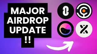 Airdrop UPDATES for S Tier Projects (and NEW Channel Update)