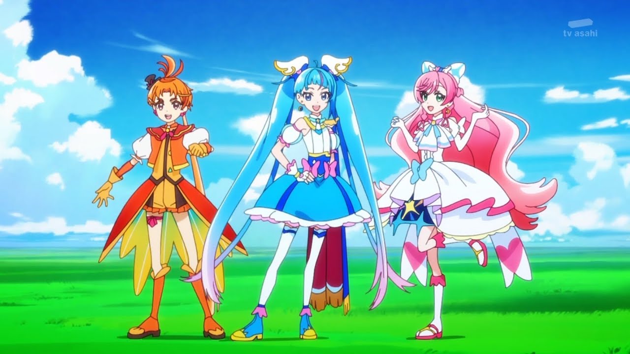 Hirogaru Sky! Precure - Cure Majesty Transformation : r/anime