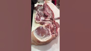 Quickly Remove Pork Bones 4 #food #meat #beef #delicious