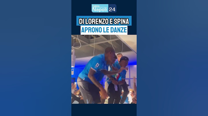 Festa scudetto Napoli, Di Lorenzo e Spinazzola aprono le danze 😍