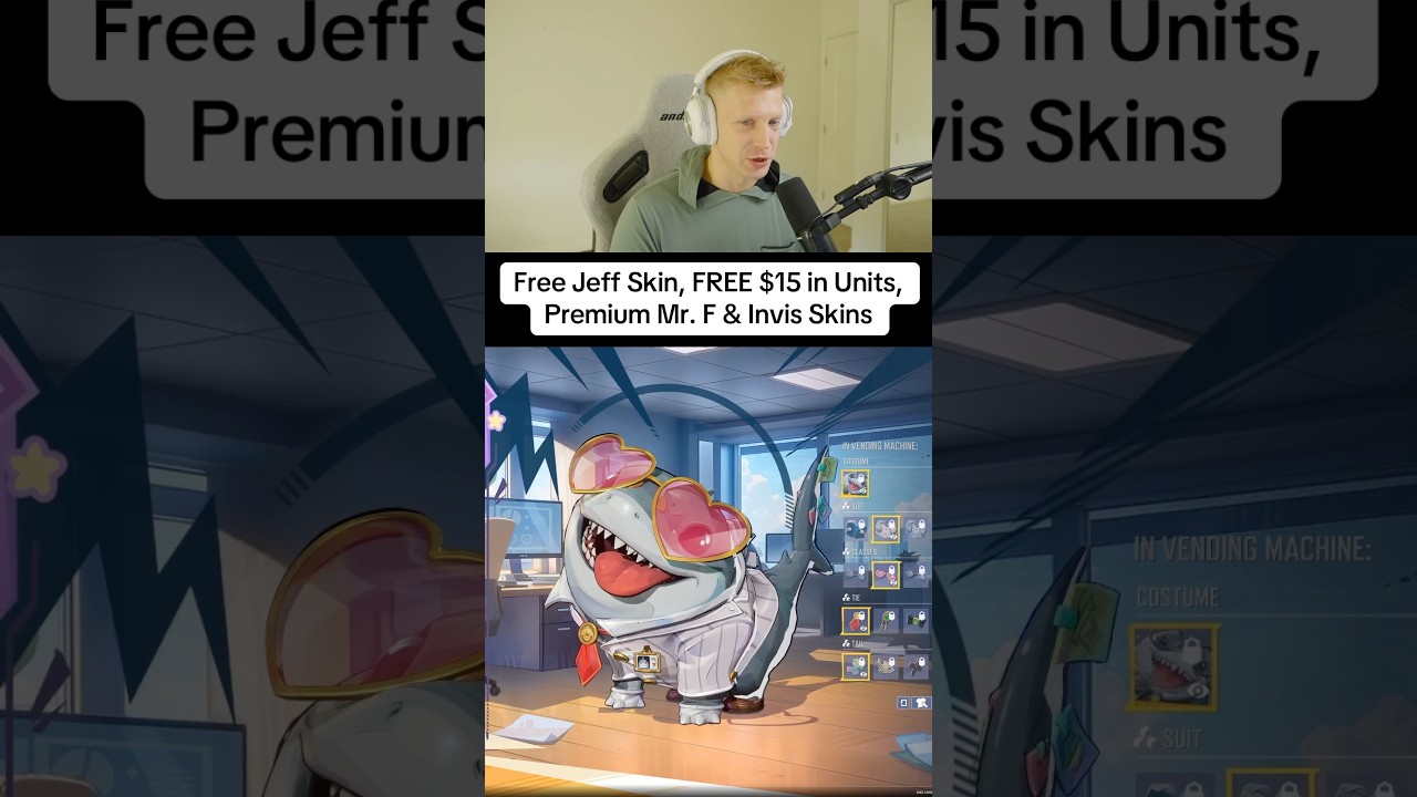 Бесплатный скин Джеффа и премиум-скины Мистера Фантастика и Невидимой Леди, $15 бесплатно 