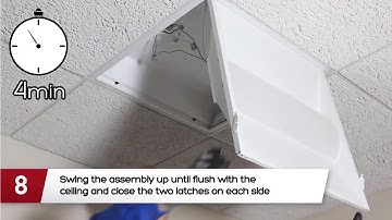 How to retrofit fluorescent troffer fixtures with LED troffer retrofit kit ?