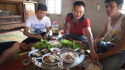 THÁO AO & BỮA CƠM CỰC NGON TẠI NHÀ CHÚ ANH | Nhịp Sống Tây Bắc