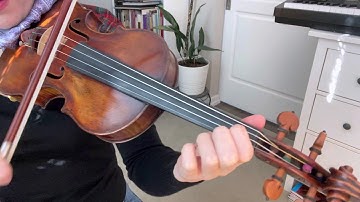 D# Natural Minor Scale Violin Tutorial