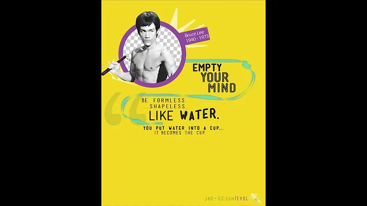 Bruce Lee Quote "Be Like Water" Applies In Business As Well As In Nature. #quoteoftheday