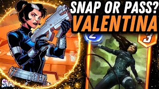 VALENTINA 😎🎭 Details & Mechanics! | Snap or Pass | Marvel Snap