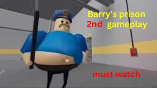 Barry's prison run2(First person obby!)#roblox #viral #gameplay #obby #video #barrysprisonrun #trend