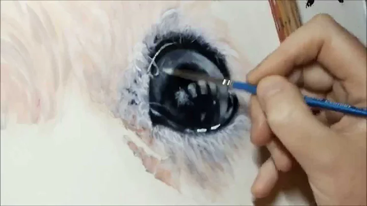 Speed Painting Eyes by Jane Booth