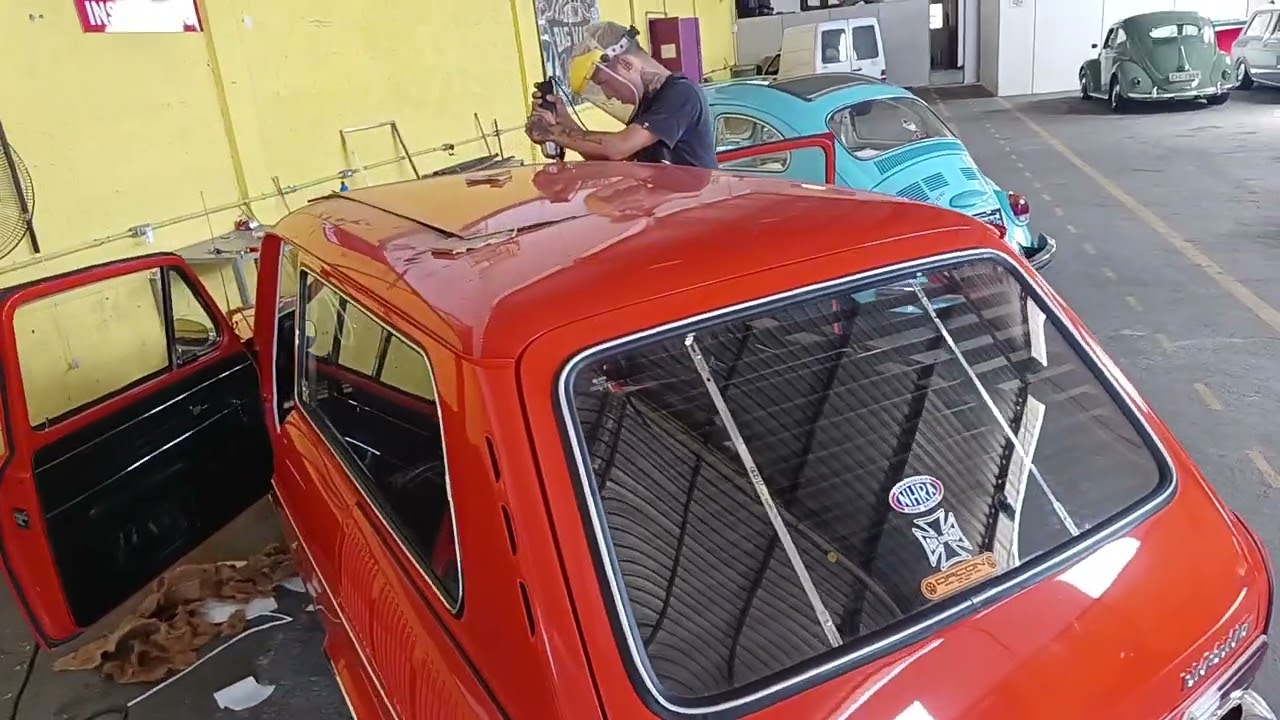 INSTALAÇÃO DO TETO SOLAR RAGWAY NA VARIANT. @#$%%$#.