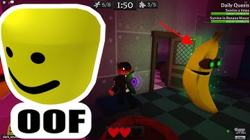 Banana Eats (NO COMMENTARY) on Roblox Gameplay #280 escape in bananas fun bash center