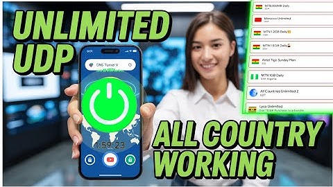 All Country Working Fast UDP VPN 