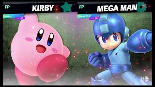 Super Smash Bros Ultimate Amiibo Fights   Request #2371 Kirby vs Mega Man