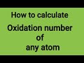 Oxidation no. /Oxidation state of atoms (from basic) 11th/12th/NEET/JEE