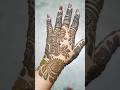 Going with trend 😁 #mehndi #short #Mehndidesign #henna