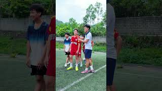 Tại sao đ.ánh bạn ?  #bongda #huystar