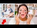 MY BABY PICKS MY MAKEUP! | Casey Holmes
